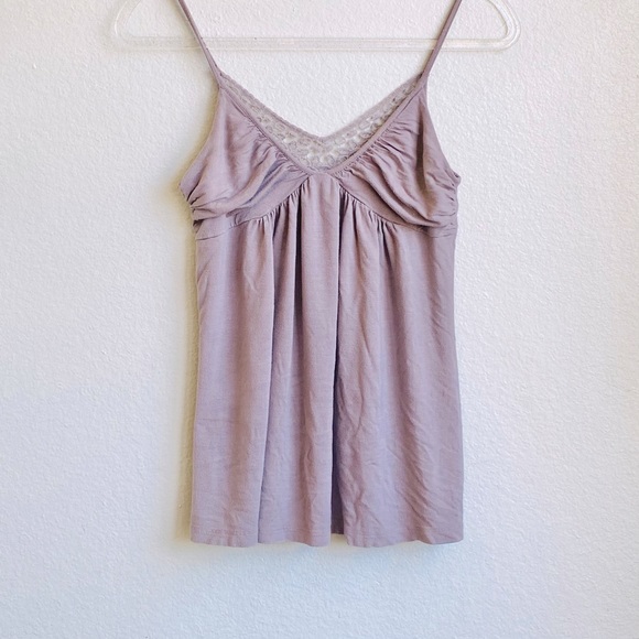 Lavender Back-laced Tank Top - Picture 1 of 5